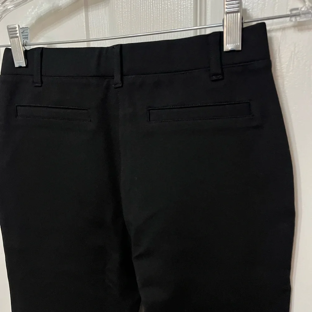New Quince Ultra Stretch Ponte Straight Leg Pants Women’s extra small‎ XS Black